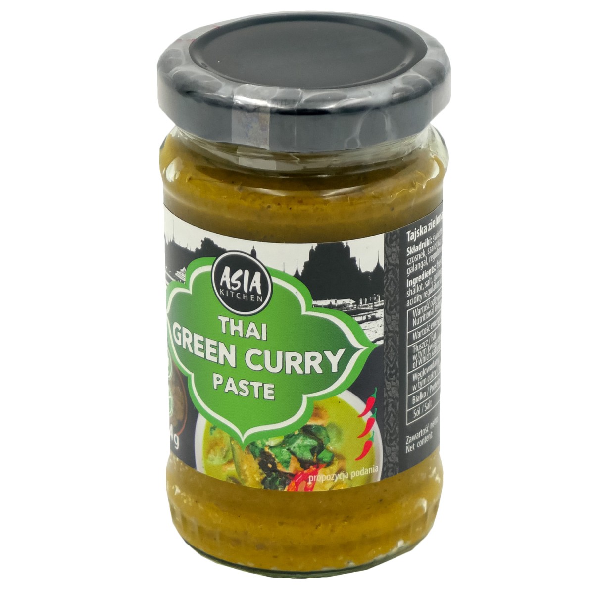 Zielona pasta curry 114g Asia Kitchen